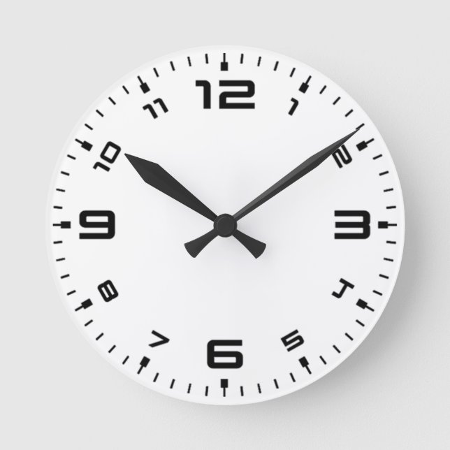 Create Your Own Customize 8" Wall Clock (Front)