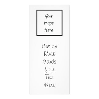 Create Your Own - Customize Blank Rack Card