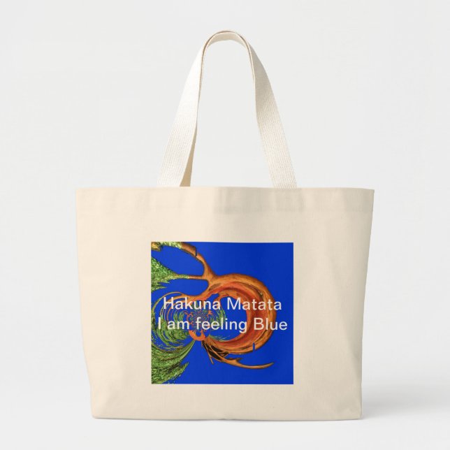 Create Your Own Customize Product Large Tote Bag (Front)
