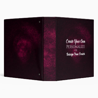 Create Your Own! Customize This 3 Ring Binder