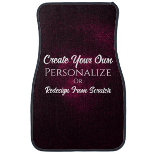 Create Your Own! Customize This Car Floor Mat