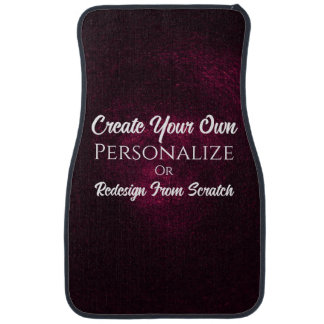 Create Your Own! Customize This Car Floor Mat