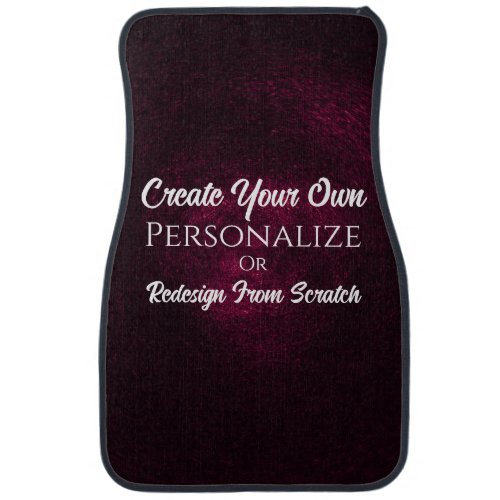 Create Your Own Customize This Car Floor Mat
