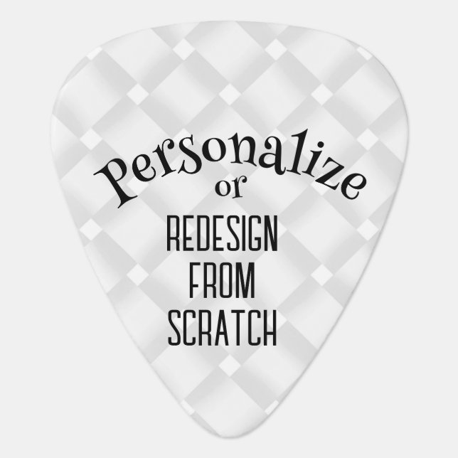 Create Your Own - Customize This Guitar Pick (Front)