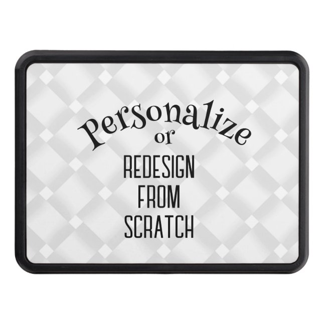 Create Your Own - Customize This Hitch Cover (Front)