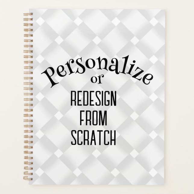 Create Your Own - Customize This Planner (Front)