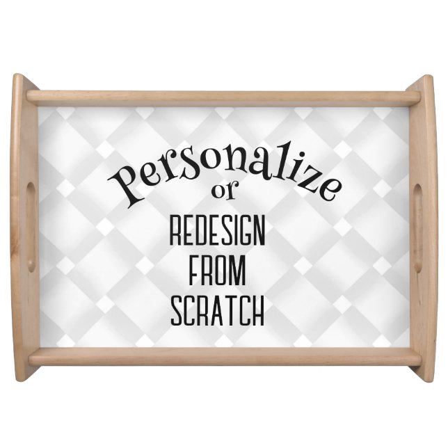 Create Your Own - Customize This Serving Tray (Front)