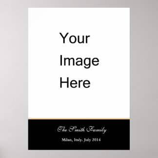 Create your own, customize Zazzle template Poster