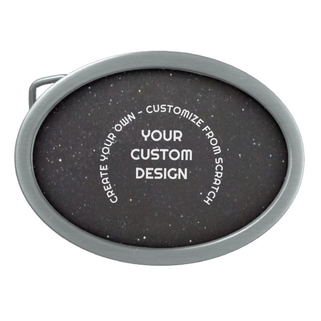 Create Your Own Customized Belt Buckle (Front)