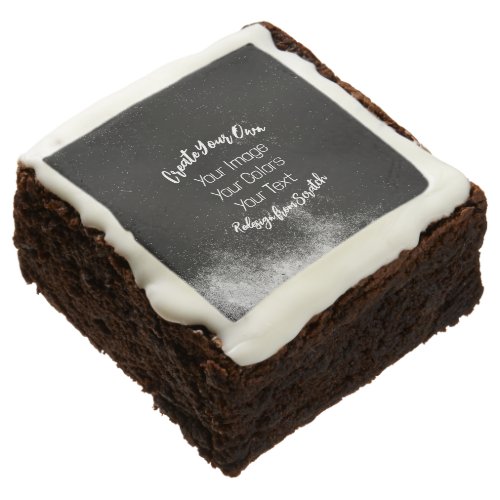 Create Your Own Customized Brownie