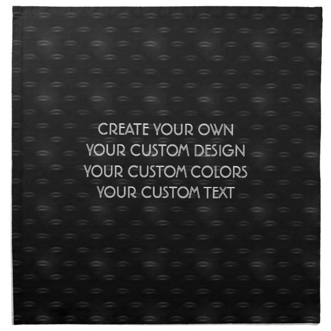 Create Your Own Customized Cloth Napkin (Front)