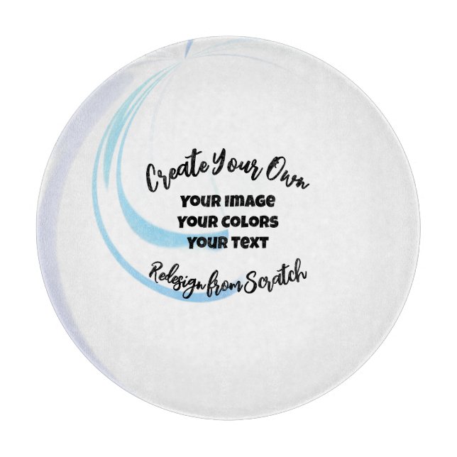 Create Your Own Customized Cutting Board (Front)