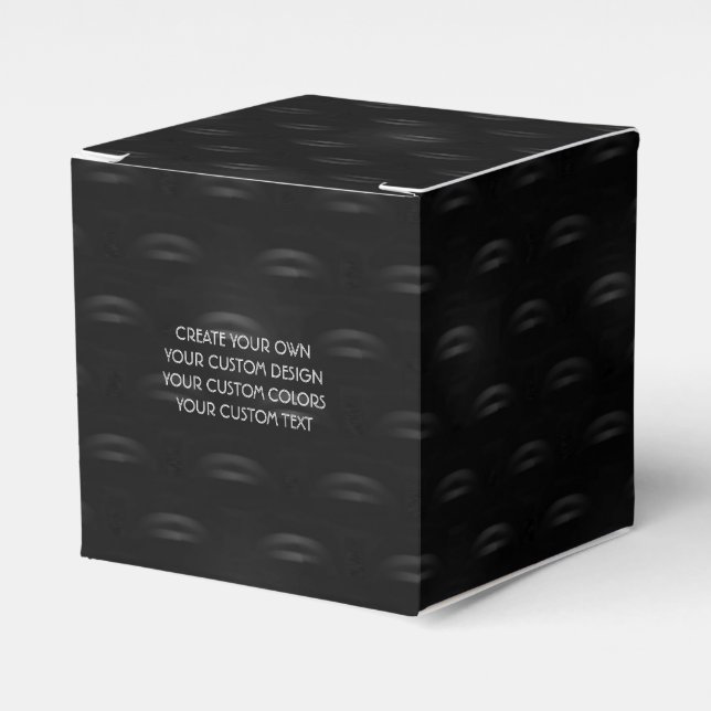 Create Your Own Customized Favor Boxes (Front Side)