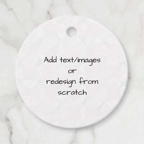 Create Your Own Customized Favor Tags