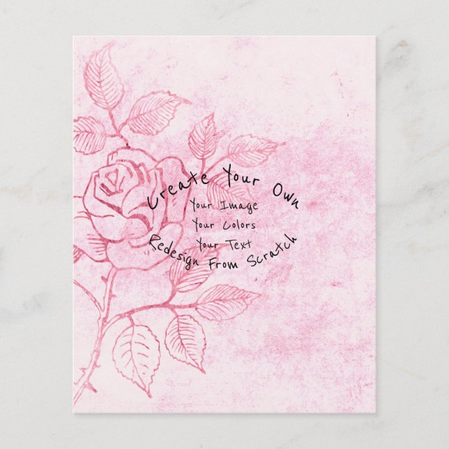 Create Your Own Customized Flyer (Front)