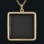 Create Your Own Customized Gold Plated Necklace<br><div class="desc">Add your own images and/or text to create your own fully customized home accessories,  wall art,  lighting,  kitchen decor and more!</div>