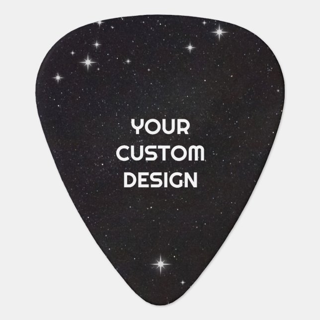 Create Your Own Customized Guitar Pick (Front)