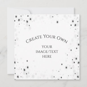 Create Your Own Customized High Quality Invitation
