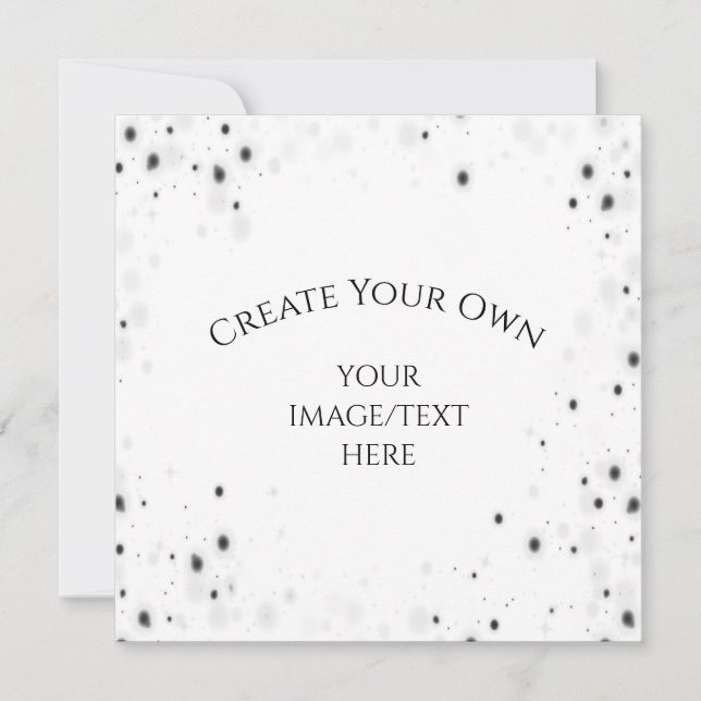Create Your Own Customized High Quality Invitation (Front)