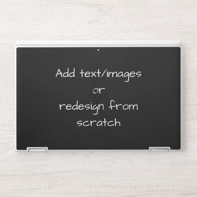 Create Your Own Customized HP Laptop Skin (Front)