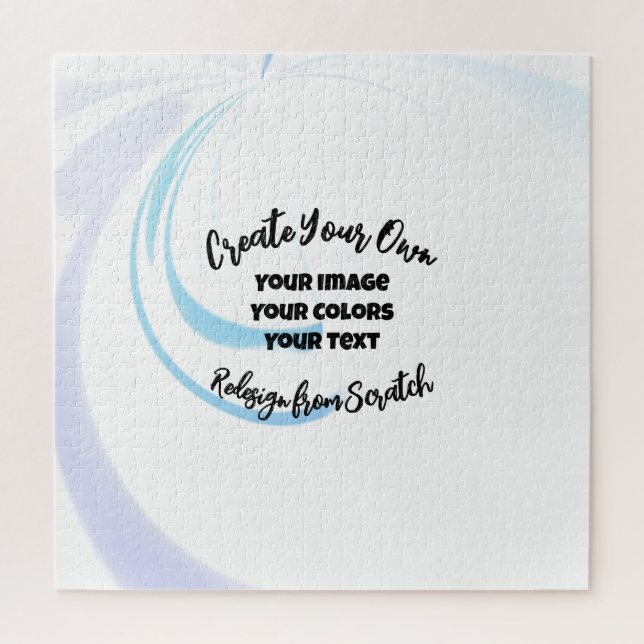 Create Your Own Customized Jigsaw Puzzle (Vertical)