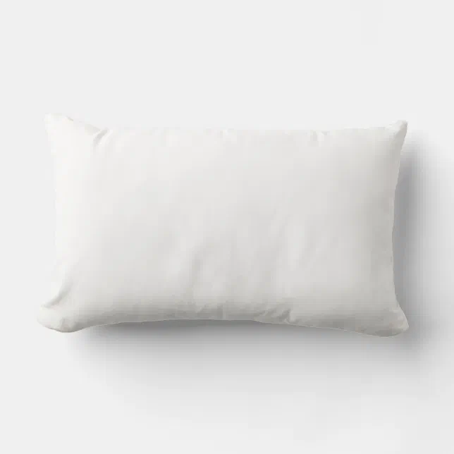 Create Your Own Customized Lumbar Pillow Zazzle
