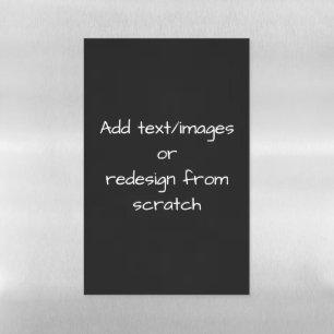 Create Your Own Customized Magnetic Dry Erase Sheet