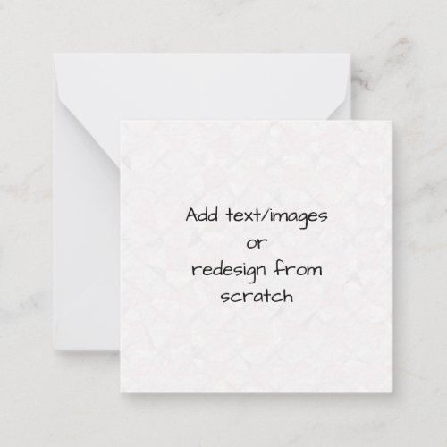 Create Your Own Customized Note Card