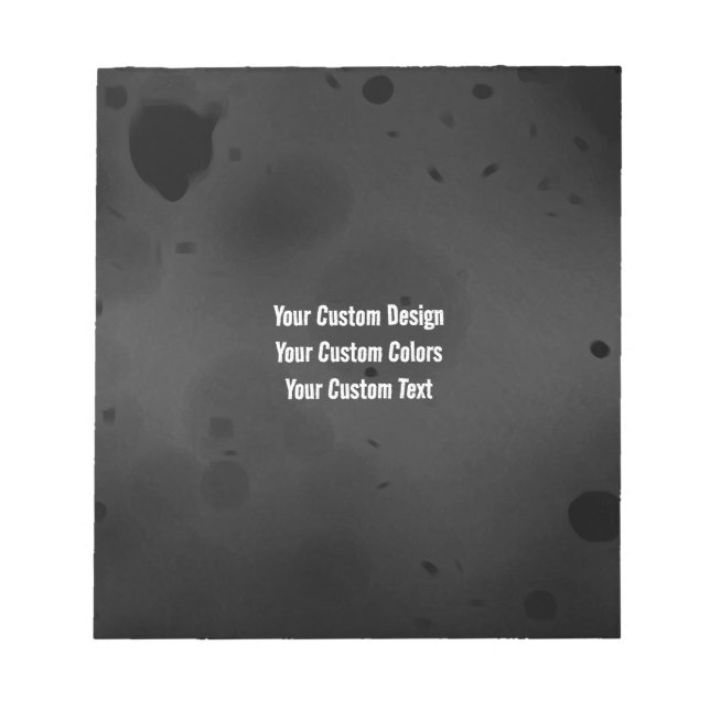 Create Your Own Customized Notepad (Front)