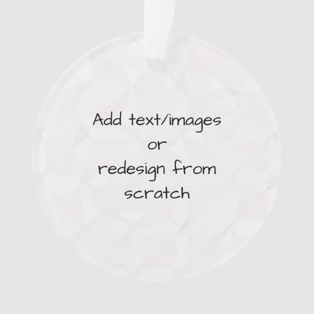 Create Your Own Customized Ornament (Front)