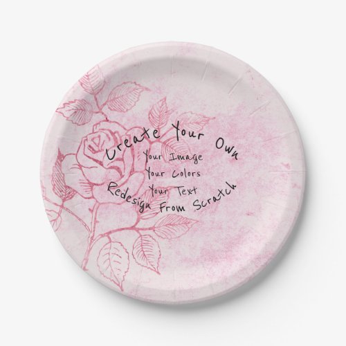 Create Your Own Customized Paper Plates