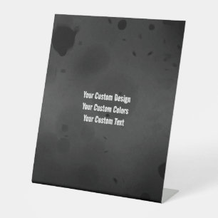 Create Your Own Customized Pedestal Sign