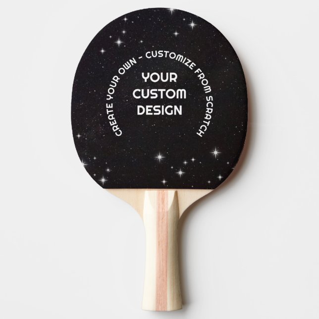 Create Your Own Customized Ping Pong Paddle (Front)