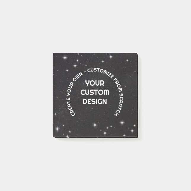 Create Your Own Customized Post-it Notes (Front)