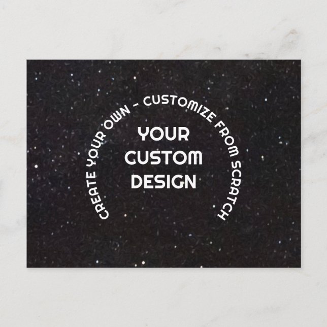 Create Your Own Customized Postcard (Front)