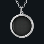 Create Your Own Customized Silver Plated Necklace<br><div class="desc">Add your own images and/or text to create your own fully customized home accessories,  wall art,  lighting,  kitchen decor and more!</div>