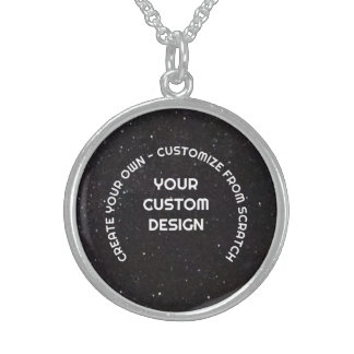 Create Your Own Customized Sterling Silver Necklace