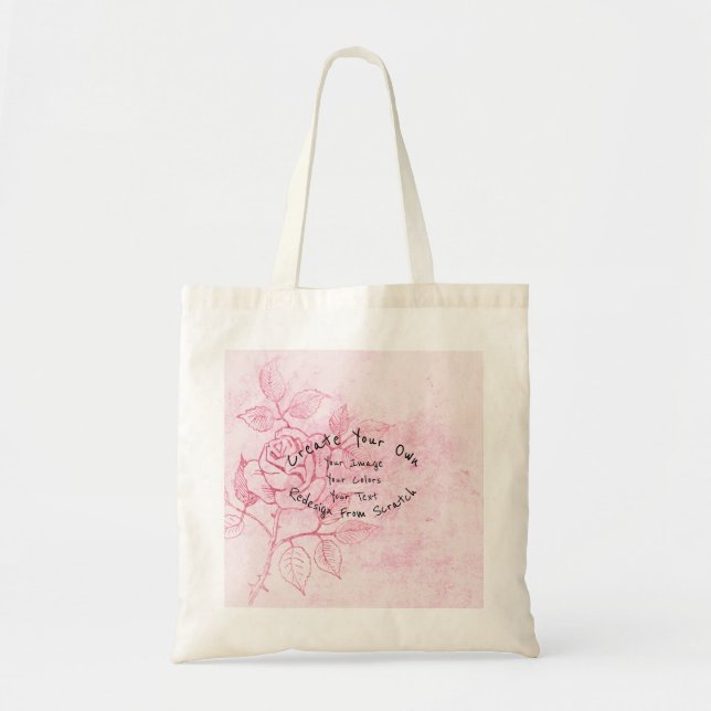 Create Your Own Customized Tote Bag (Front)