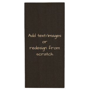 Create Your Own Customized Wood Flash Drive