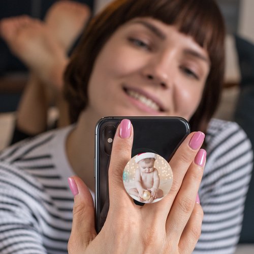 Create Your Own Cute Baby Photo PopSocket