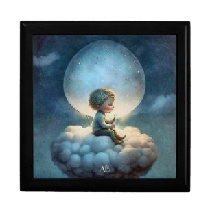 Create Your Own Cute Dreaming Boy Gift Box