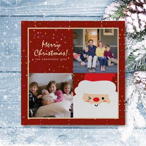 Create Your Own Cute Family Christmas Photo Paperweight