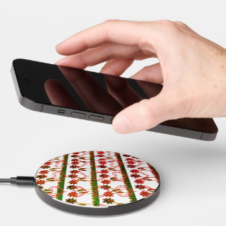 Create Your Own Cute Nice Lovely Floral Smart Wireless Charger