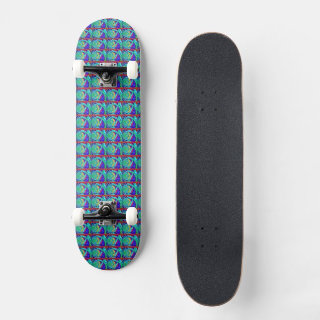 Create Your Own Cute nice lovely Urban edgy design Skateboard (Front)