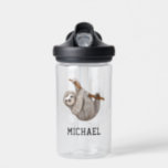 Create Your Own Cute Sloth Name Water Bottle<br><div class="desc">Create Your Own Cute Sloth Name Water Bottle. Choose the style,  size and color from the options menu.</div>