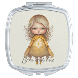 Create Your Own Cute Starlight Girl Compact Mirror