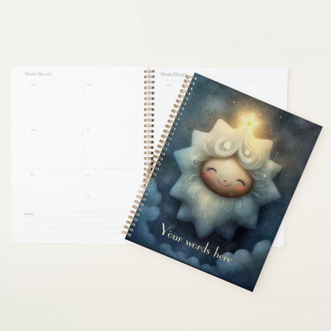 Create Your Own Cute Starlit Sky Planner (Display)