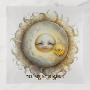 Create Your Own Cute Sun & Moon Trinket Tray