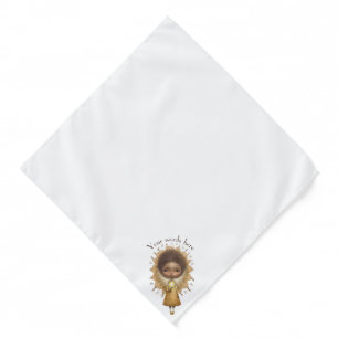 Create Your Own Cute Sunflower Girl Bandana