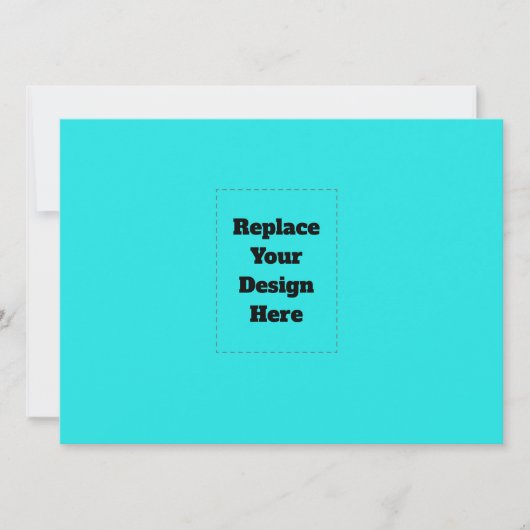 Create Your Own cyan (Front)